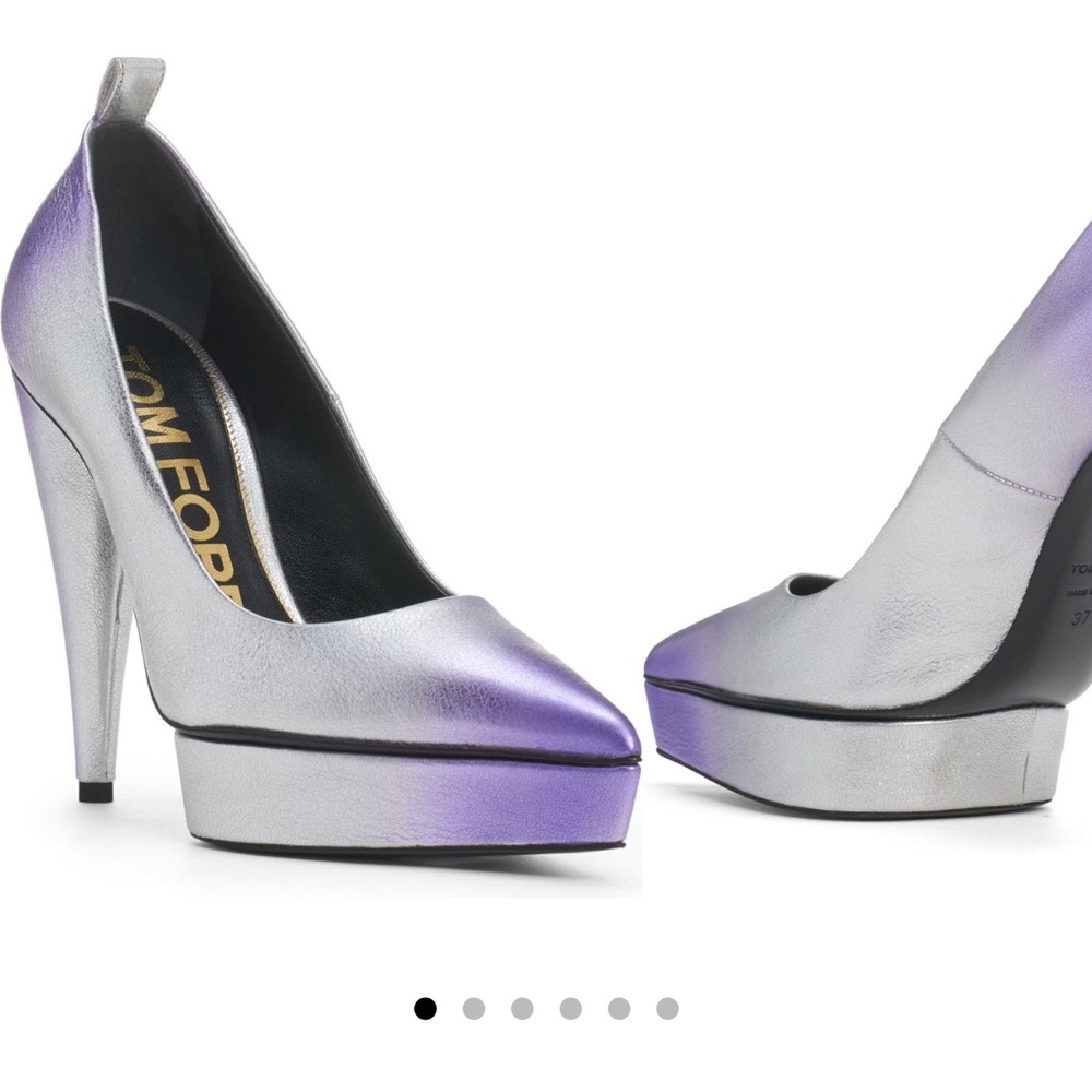 Tom Ford Ombré Cone Heel Platform Pump